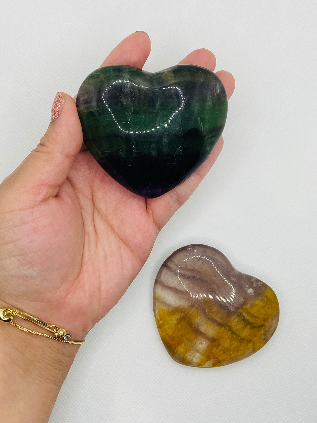 Fluorite Hearts