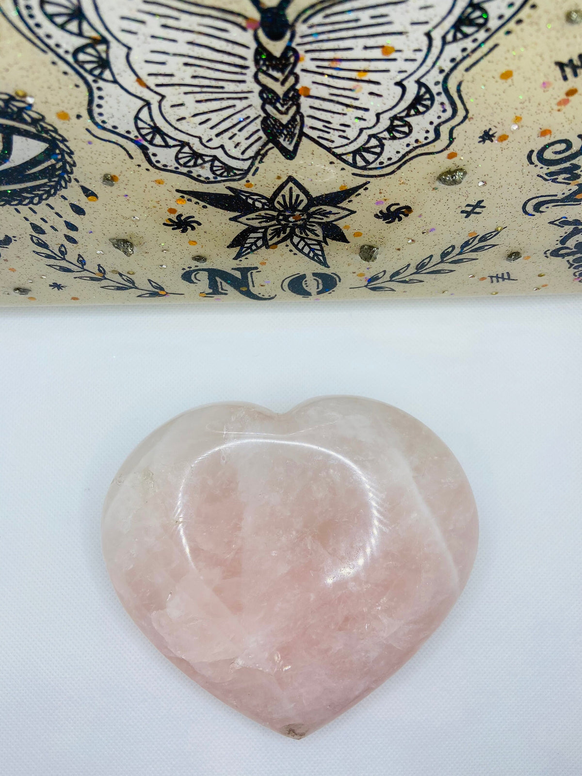 Rose Quartz Heart