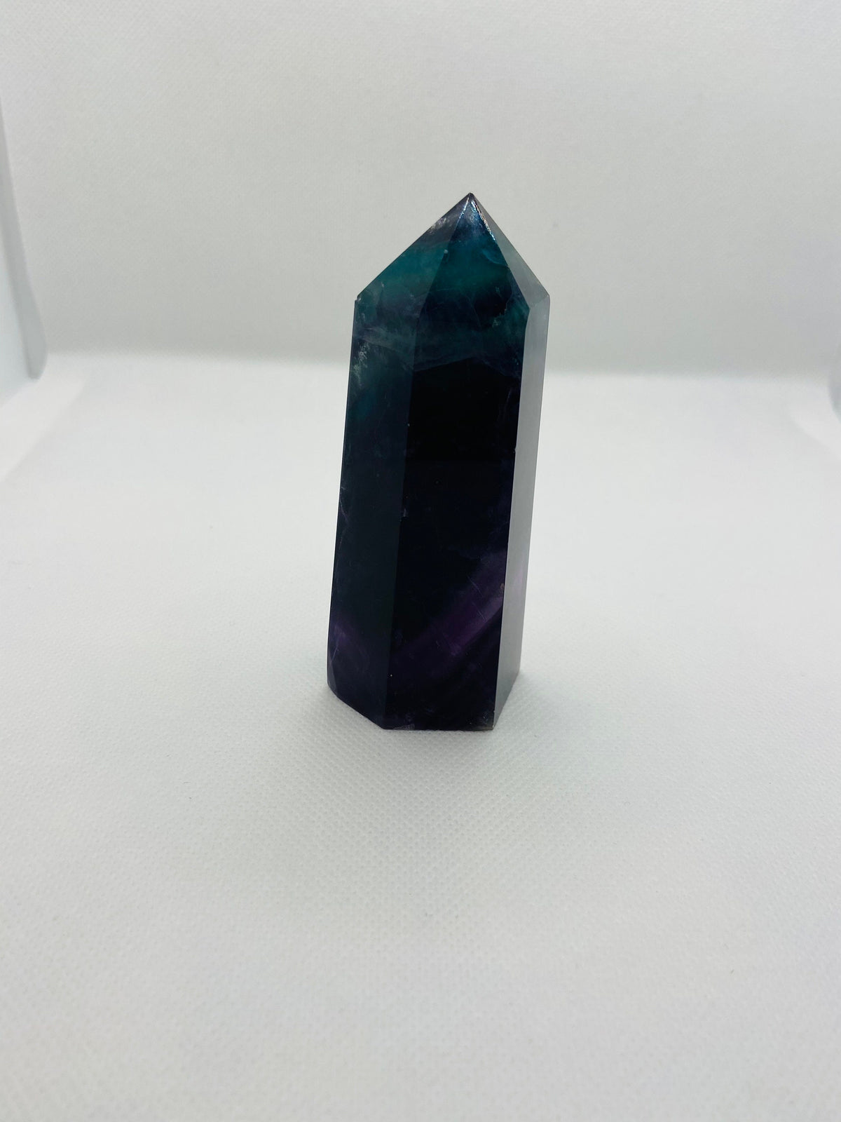 Medium Rainbow Fluorite Tower