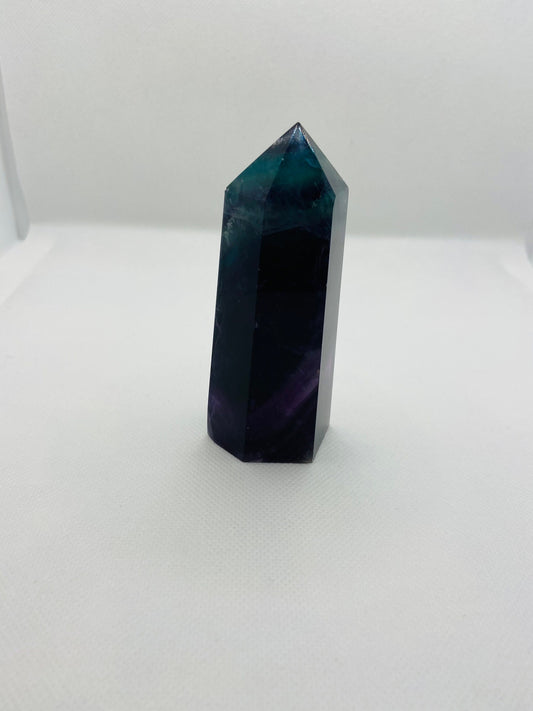 Medium Rainbow Fluorite Tower