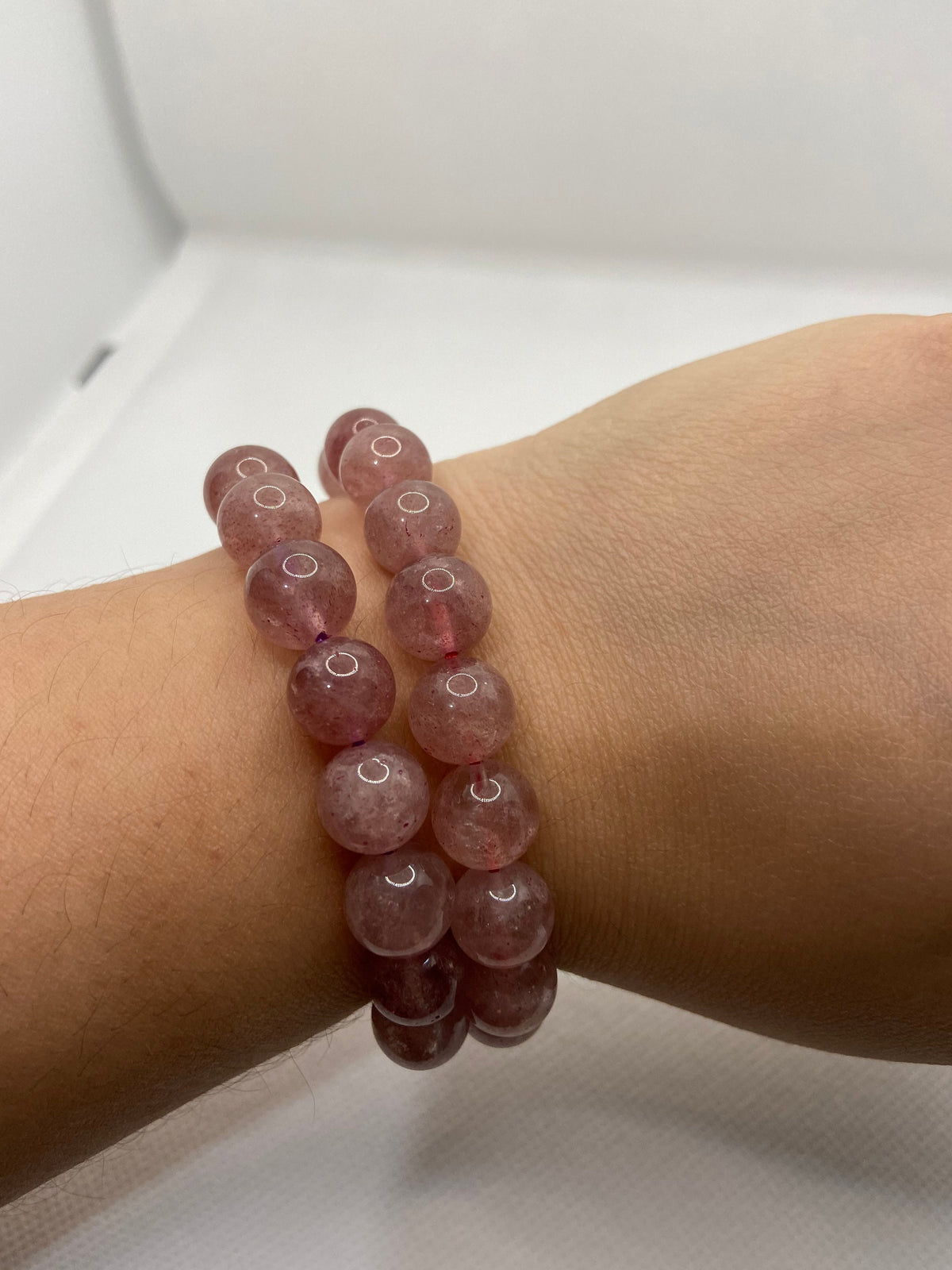 Handmade Strawberry Tanzberry Bracelet
