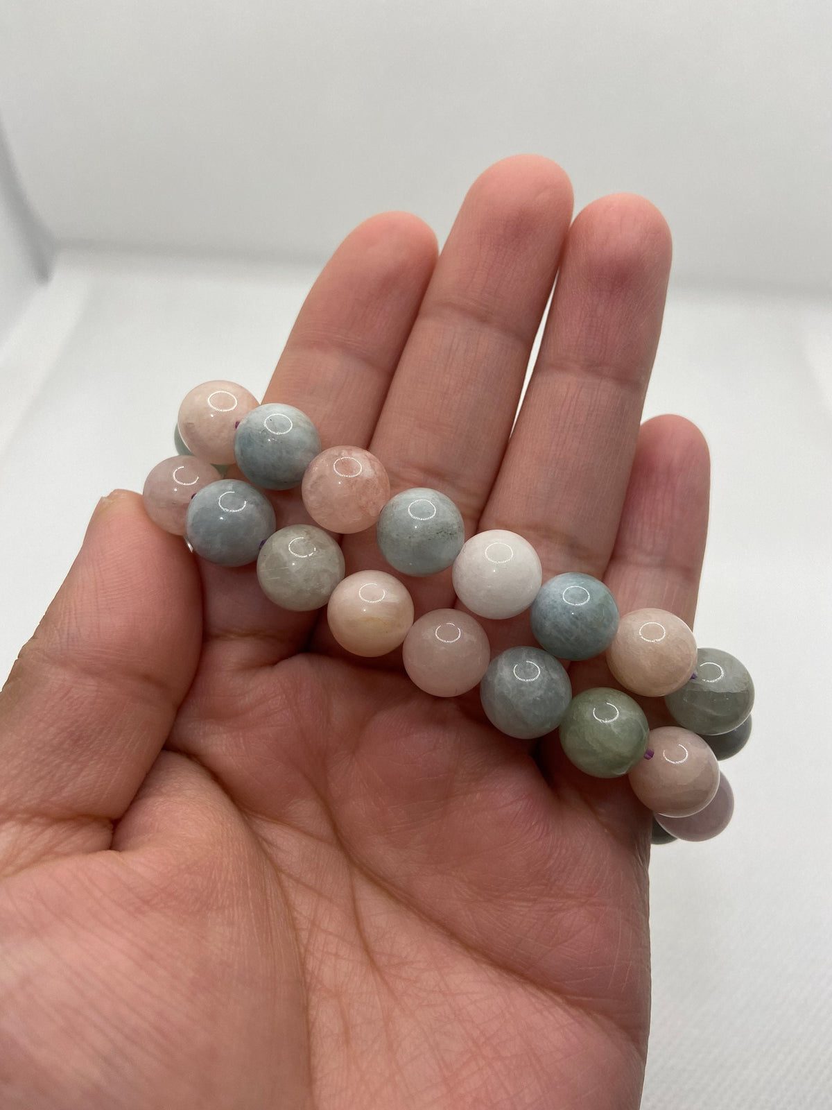 Handmade Morganite Bracelet