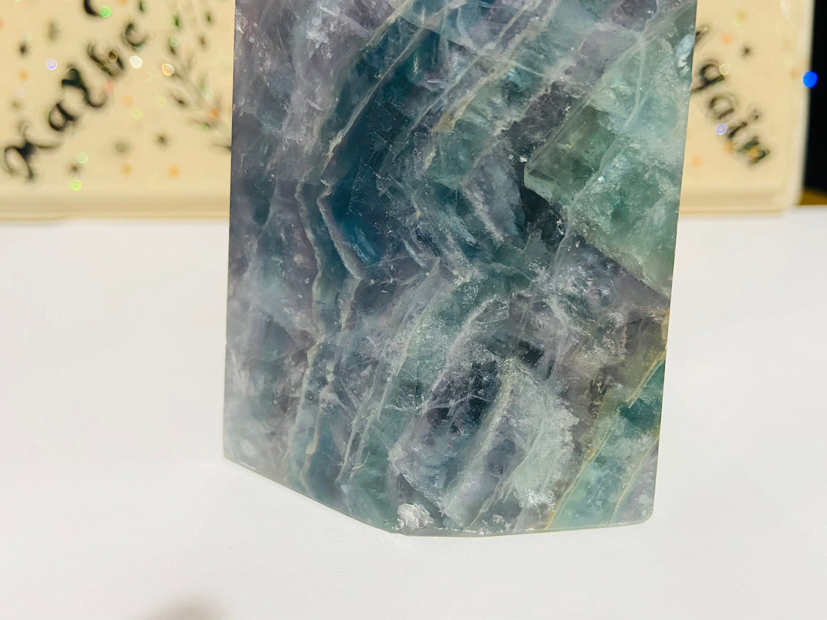 7.3" X-Large Fluorite Tower 3.7 LB