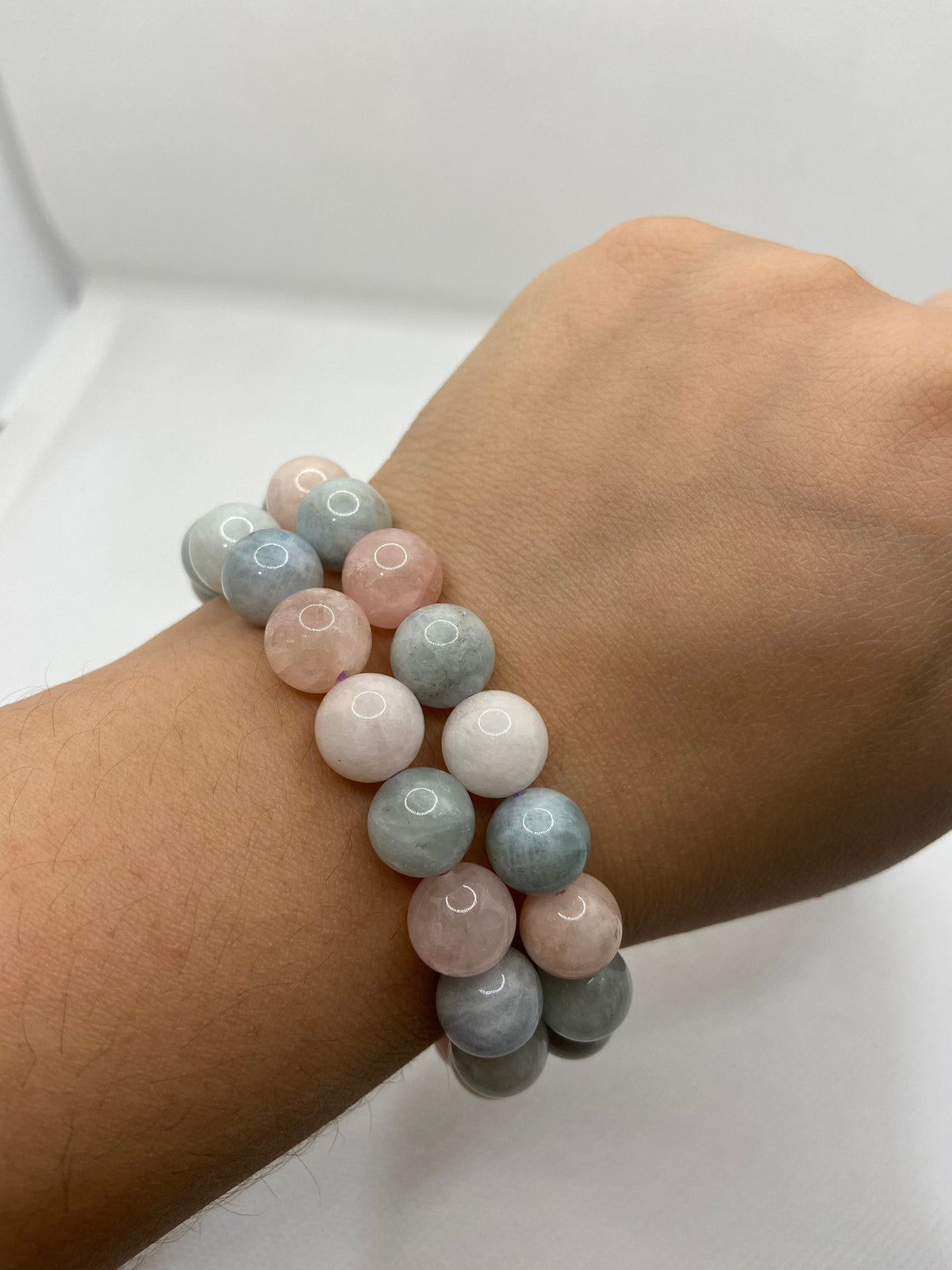 Handmade Morganite Bracelet
