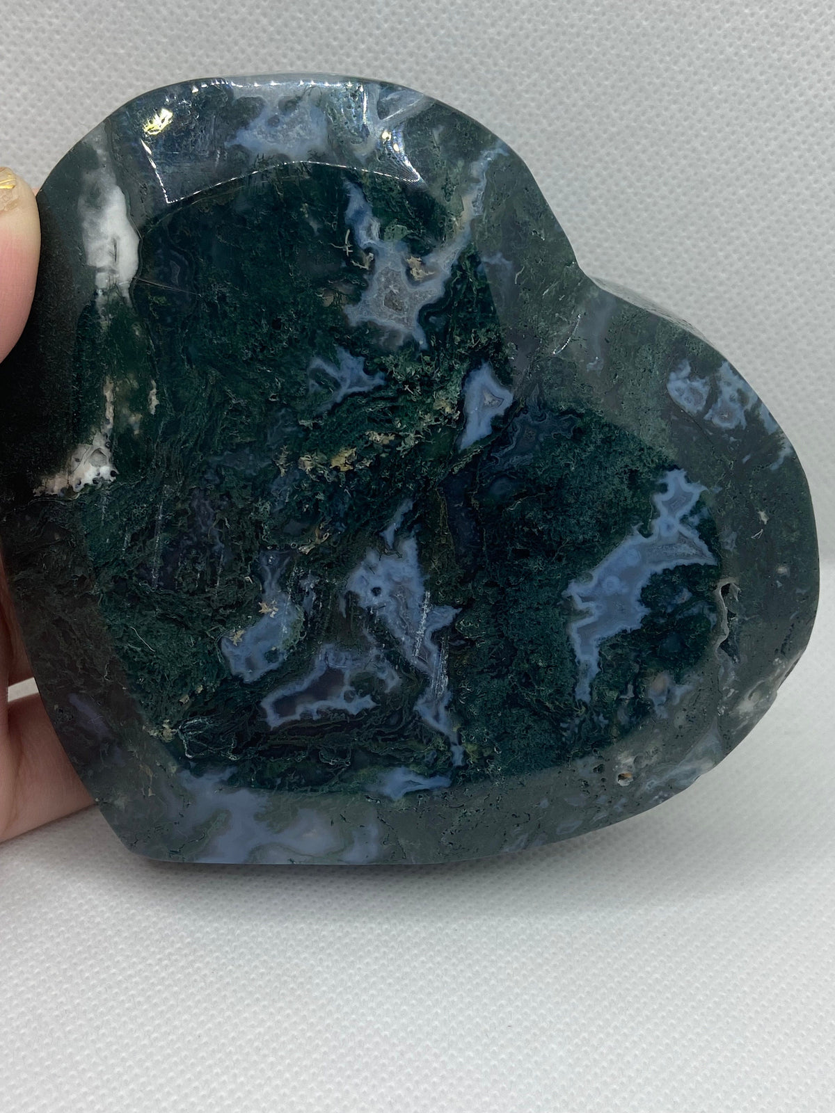 Moss Agate Bowl