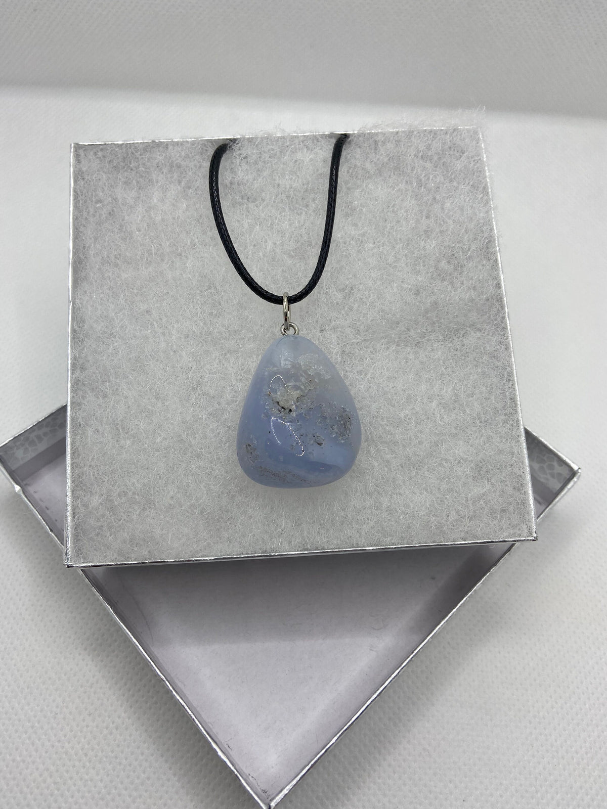 Blue Lace Agate Necklace