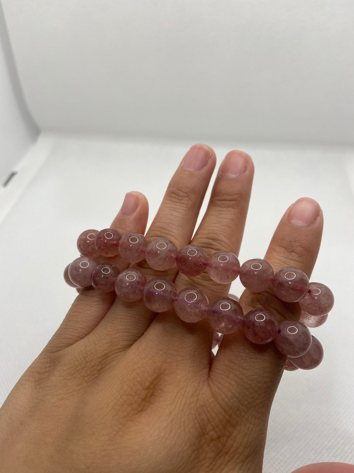 Handmade Strawberry Tanzberry Bracelet