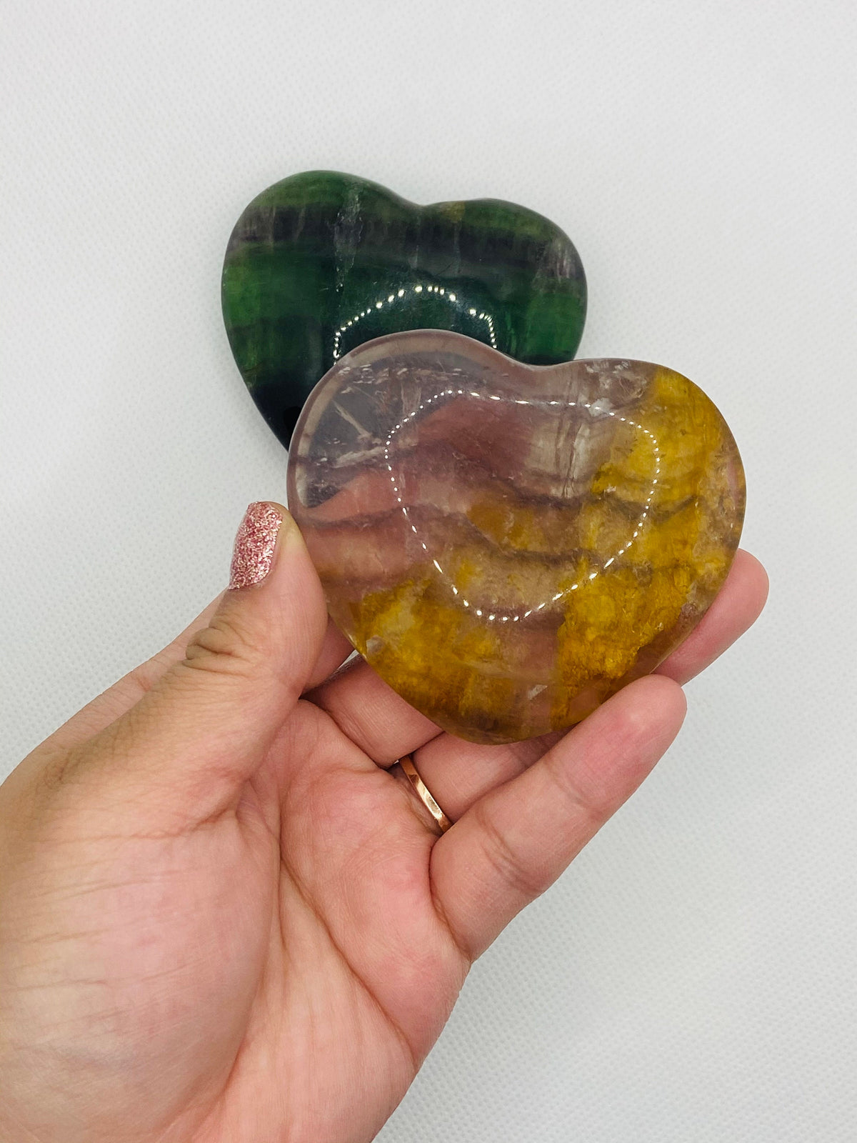 Fluorite Hearts