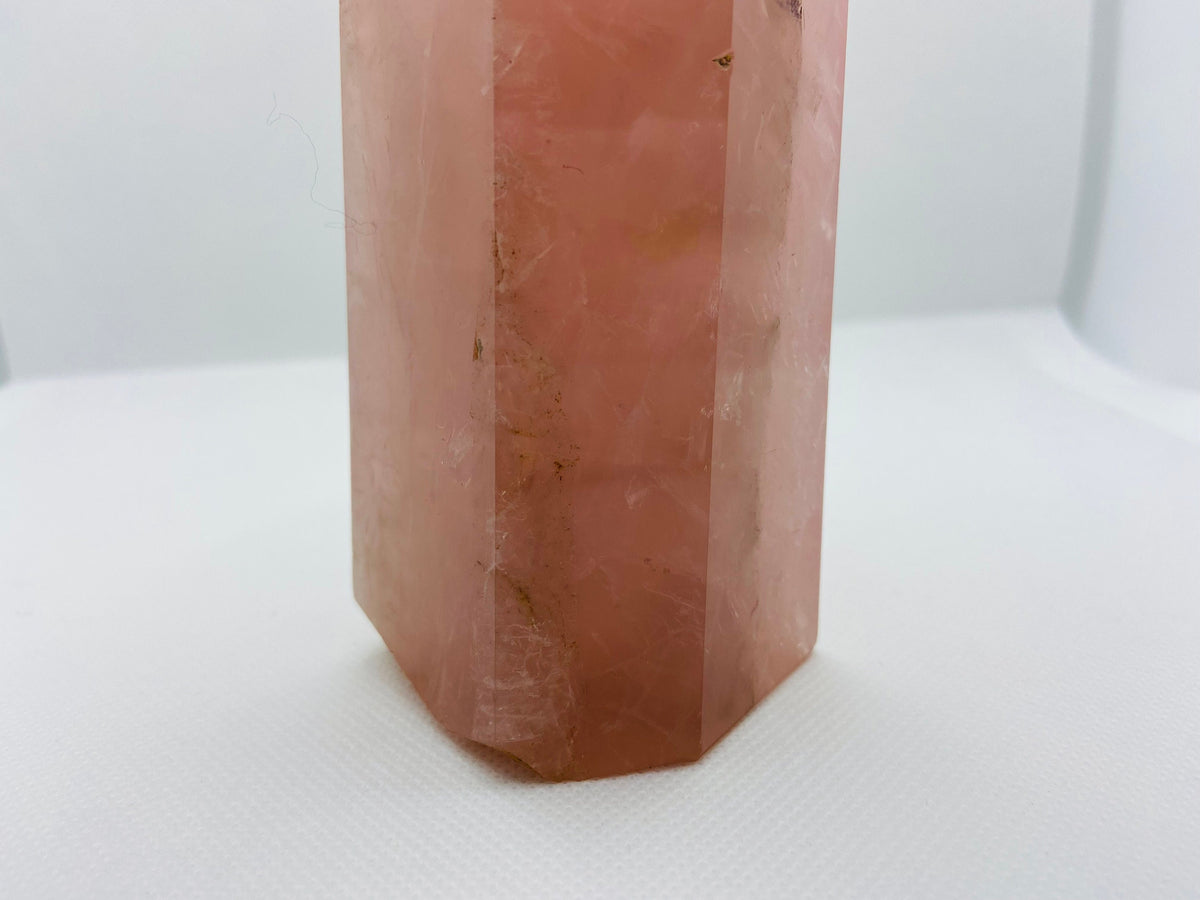 Mozambique Rose Quartz Tower