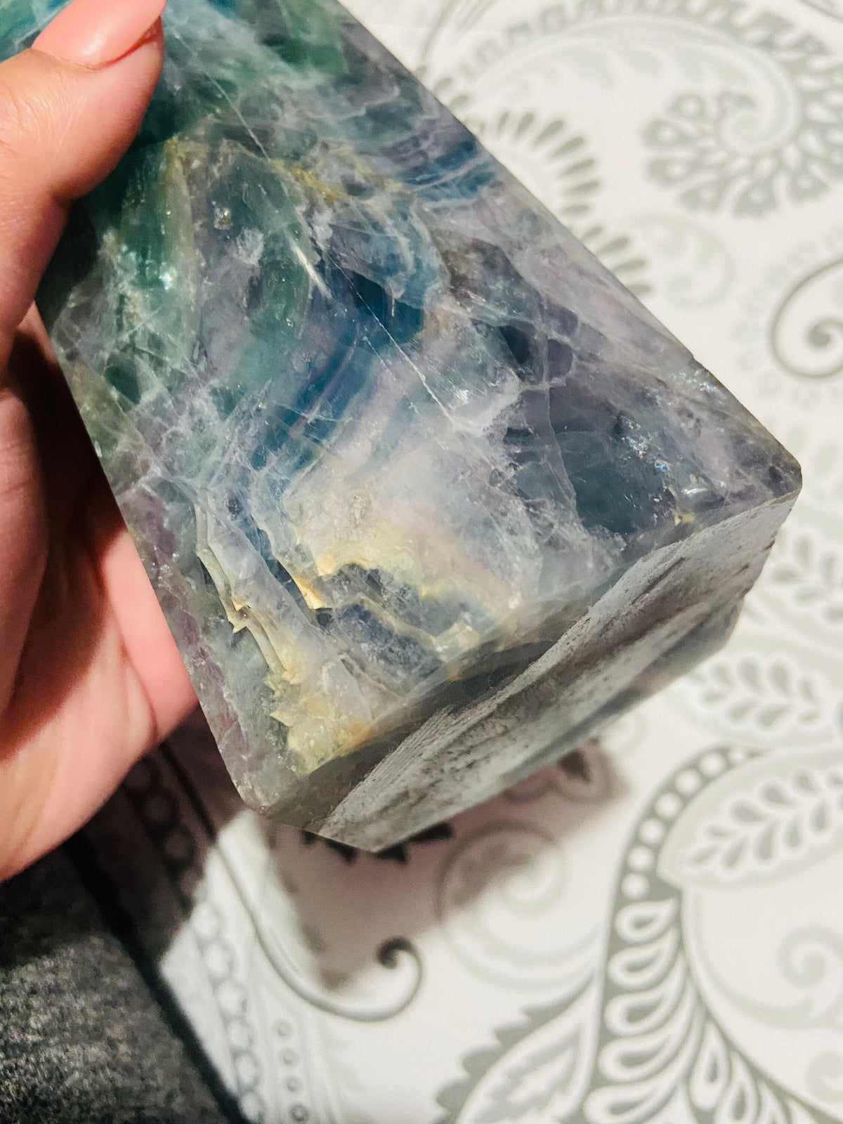 7.3" X-Large Fluorite Tower 3.7 LB