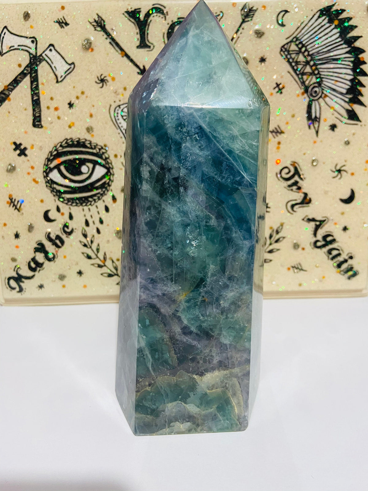 7.3" X-Large Fluorite Tower 3.7 LB