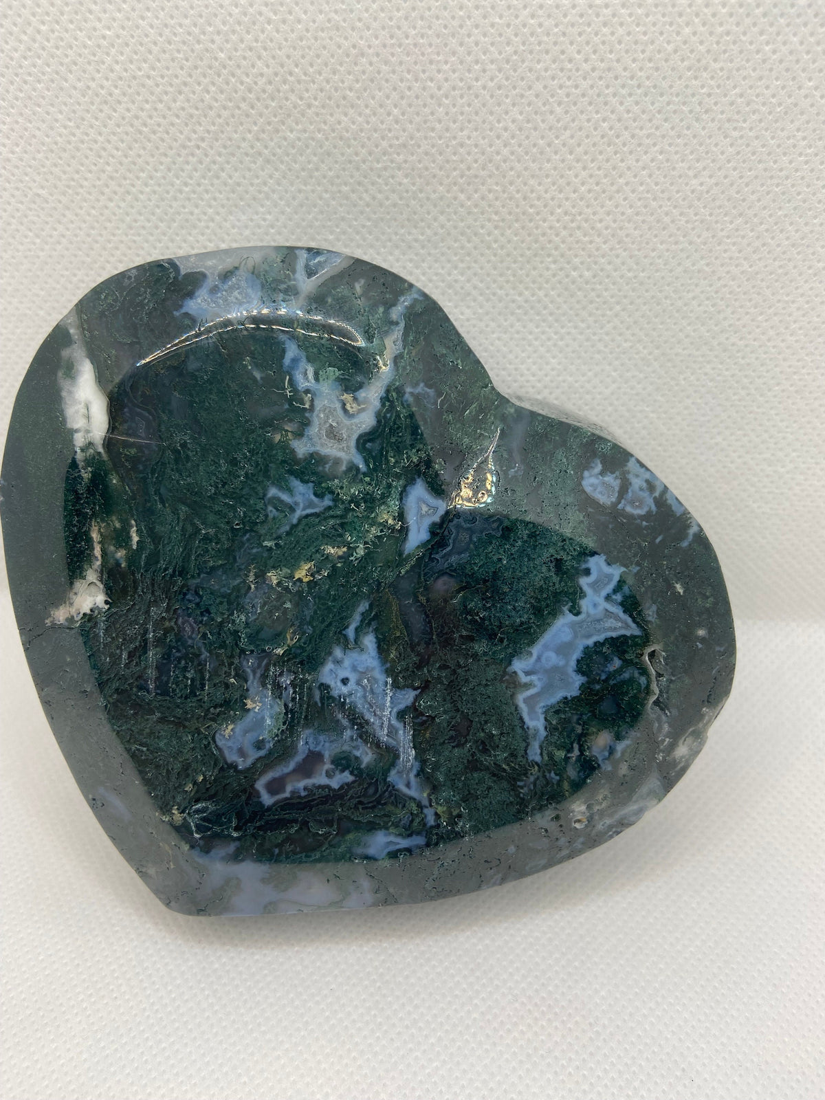Moss Agate Bowl