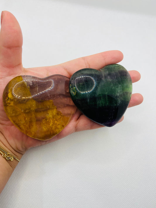 Fluorite Hearts