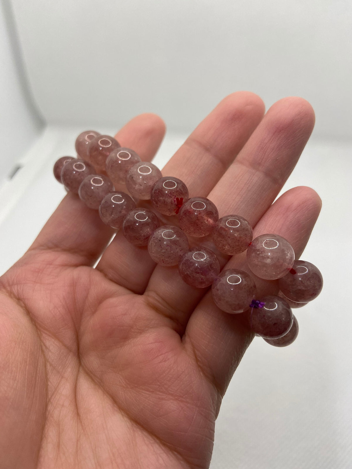 Handmade Strawberry Tanzberry Bracelet