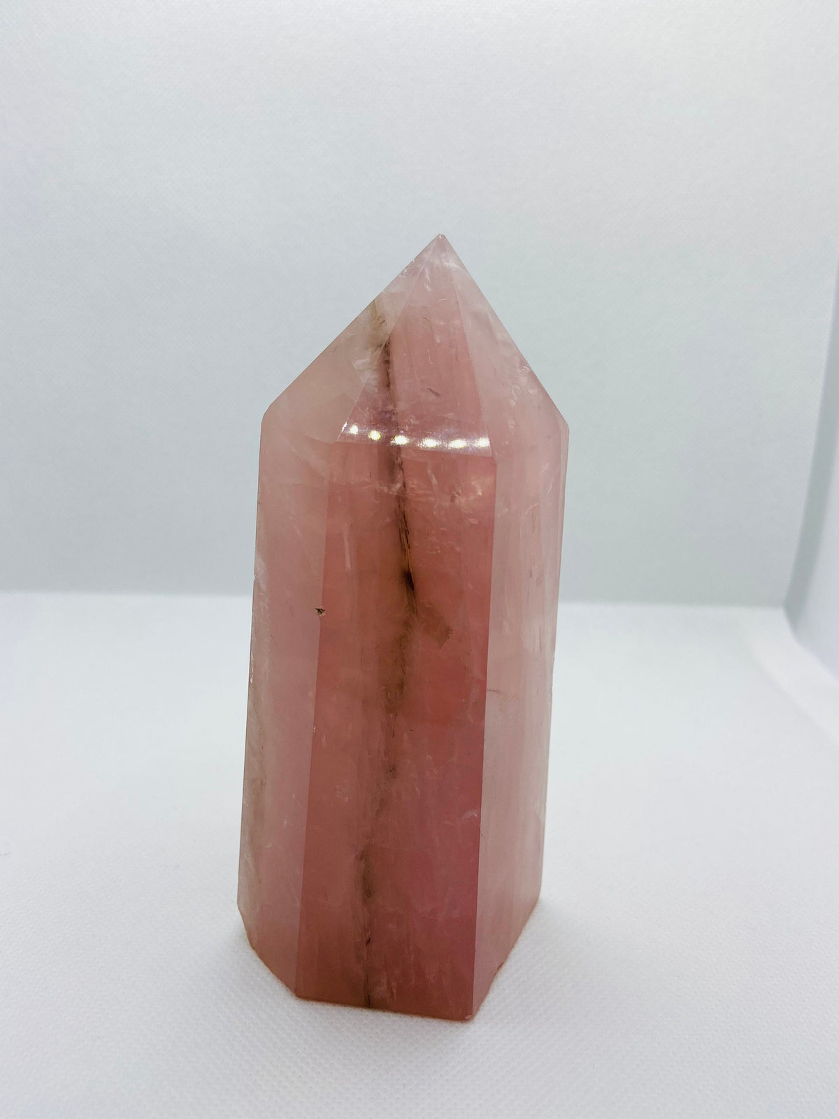 Mozambique Rose Quartz Tower