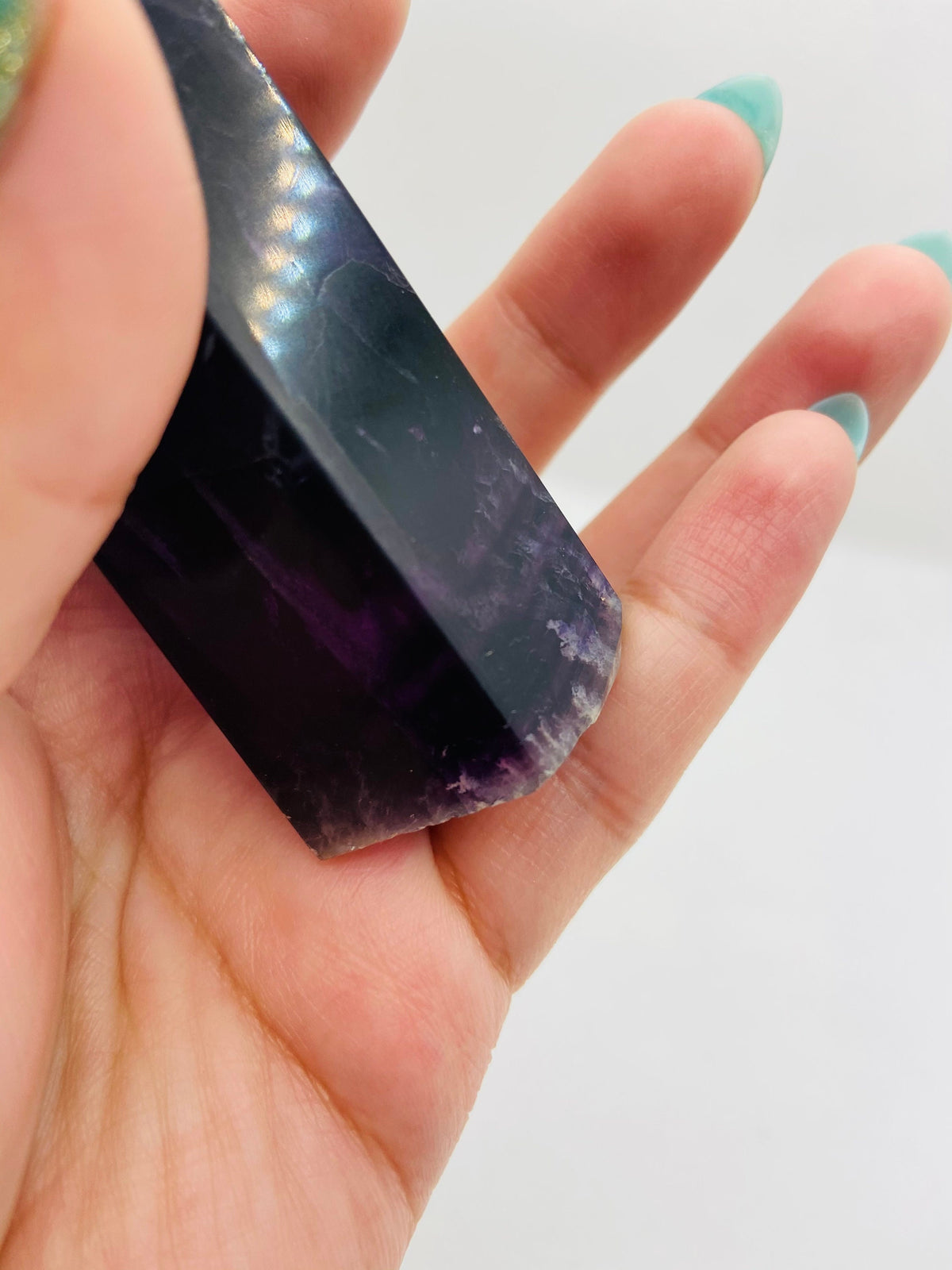 Medium Rainbow Fluorite Tower