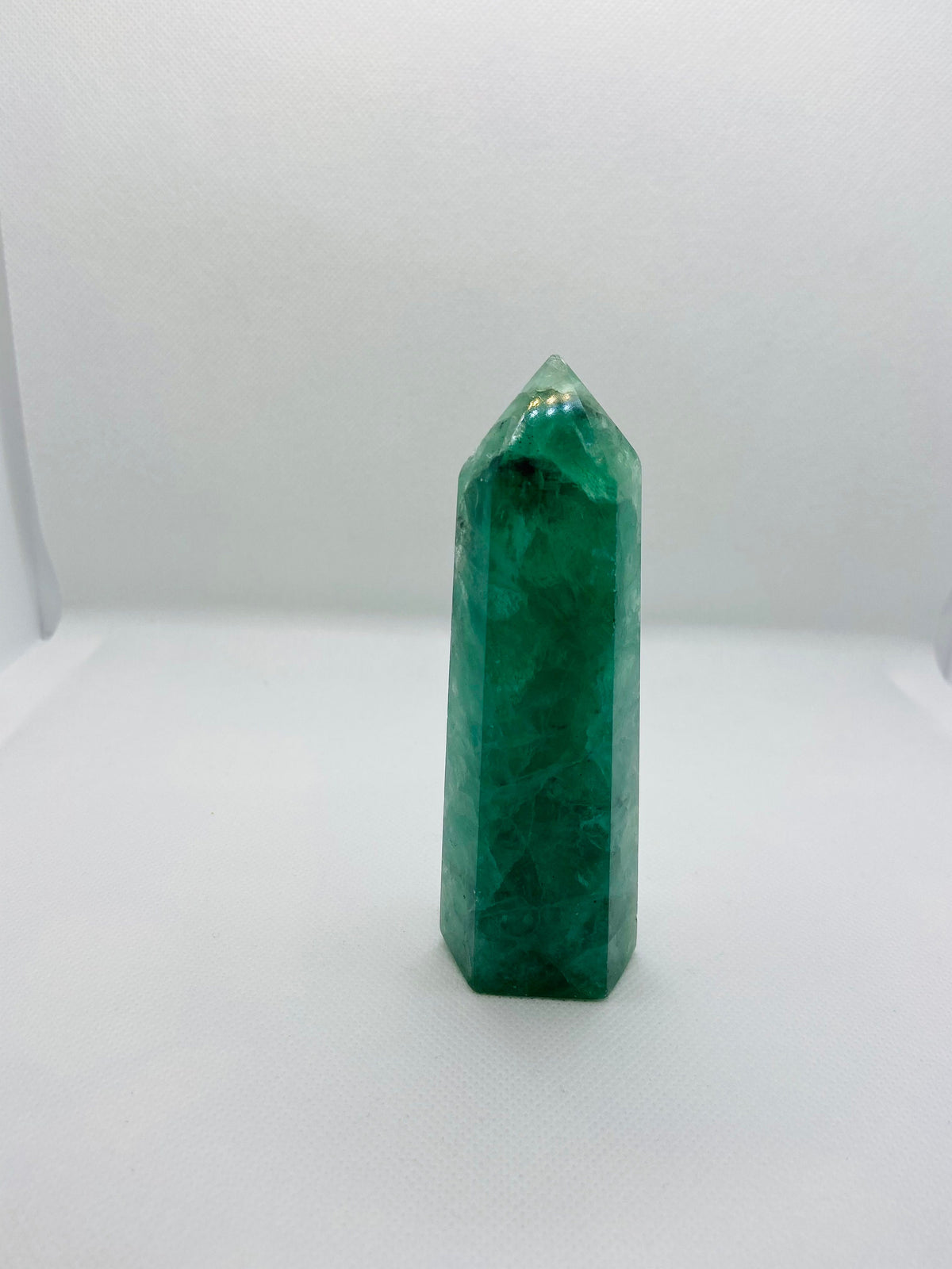 Medium Green Fluorite Tower