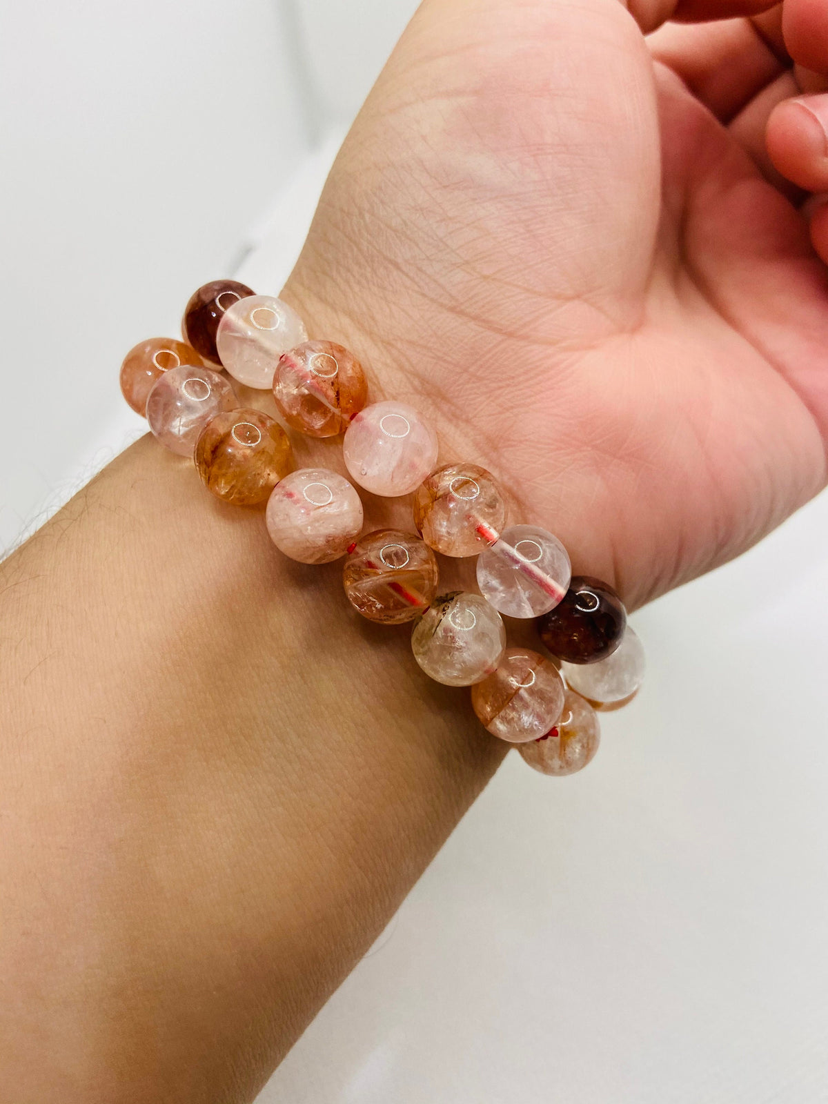Handmade Fire Quartz Bracelets