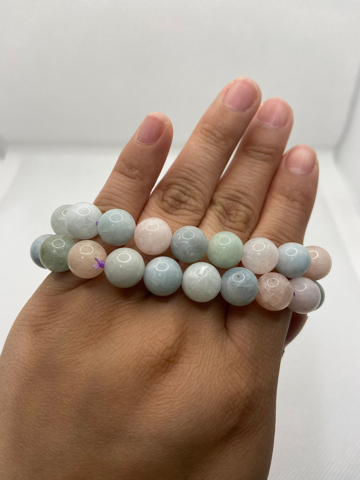 Handmade Morganite Bracelet