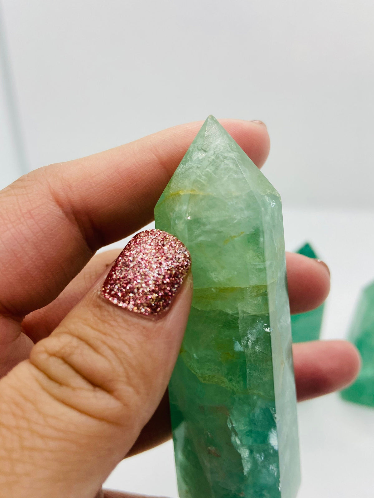 Small Light Green Fluorite