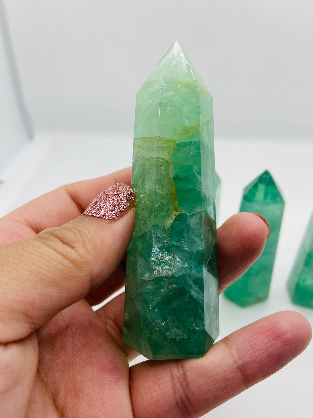 Small Light Green Fluorite
