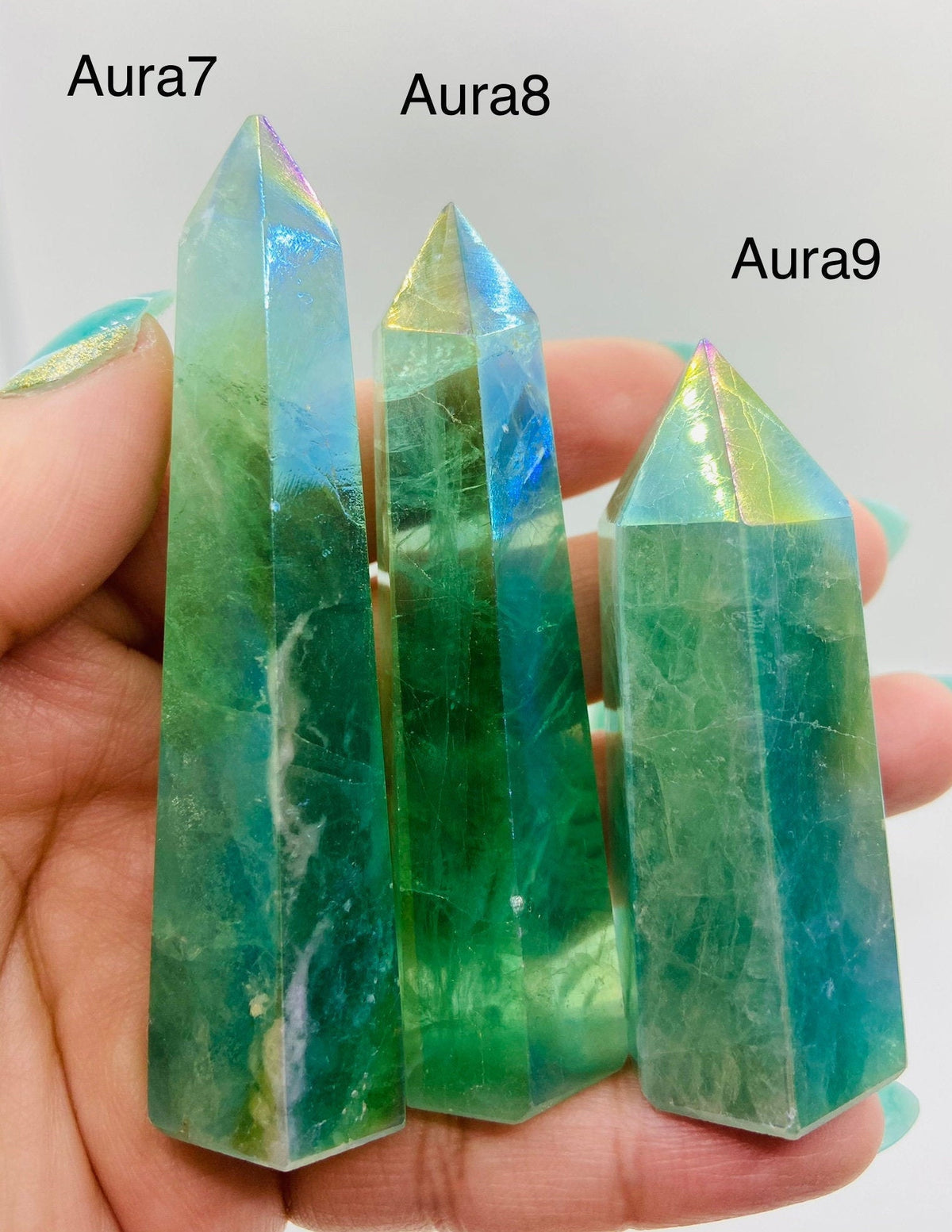 Aura Fluorite Towers