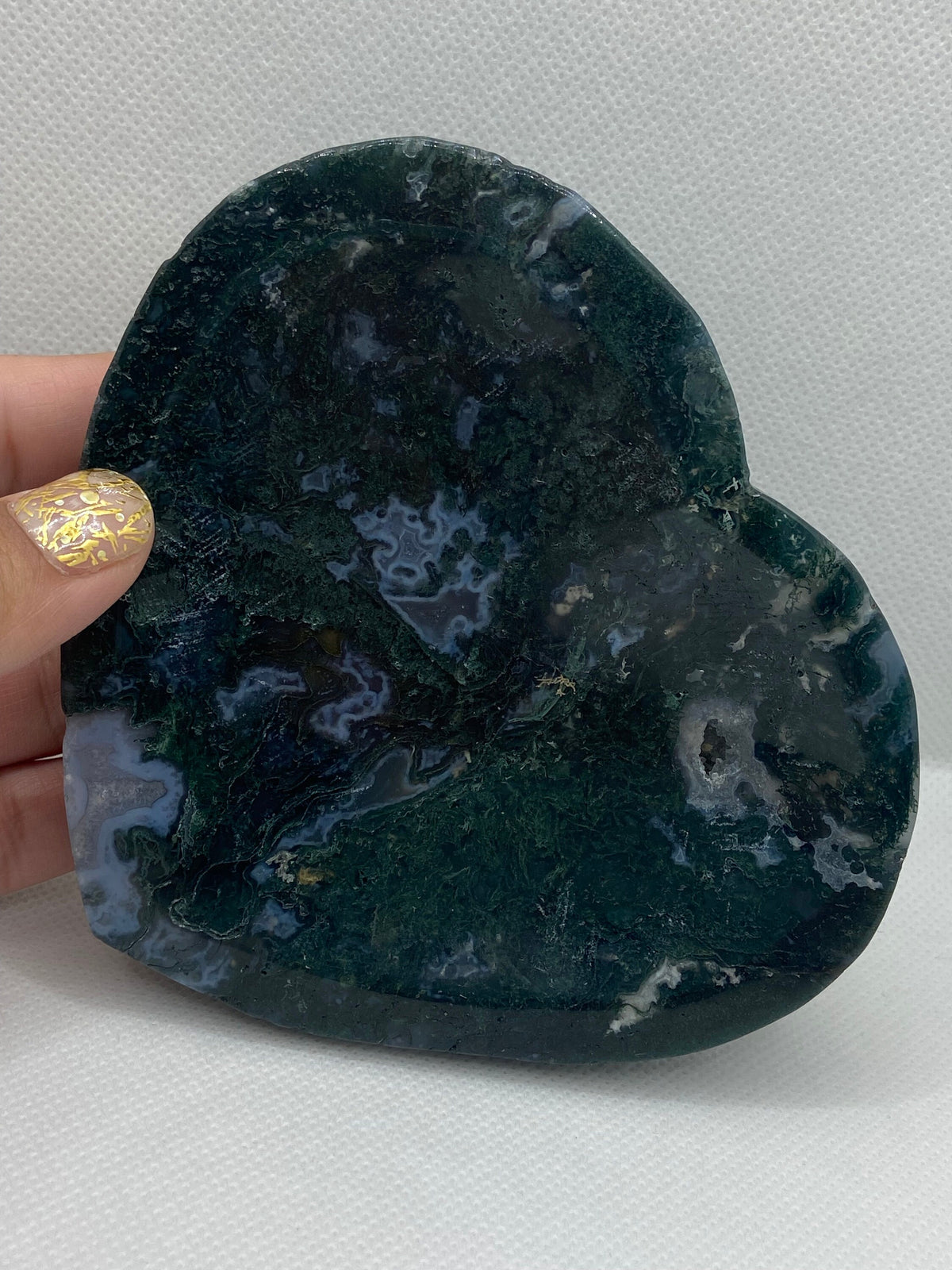 Moss Agate Bowl