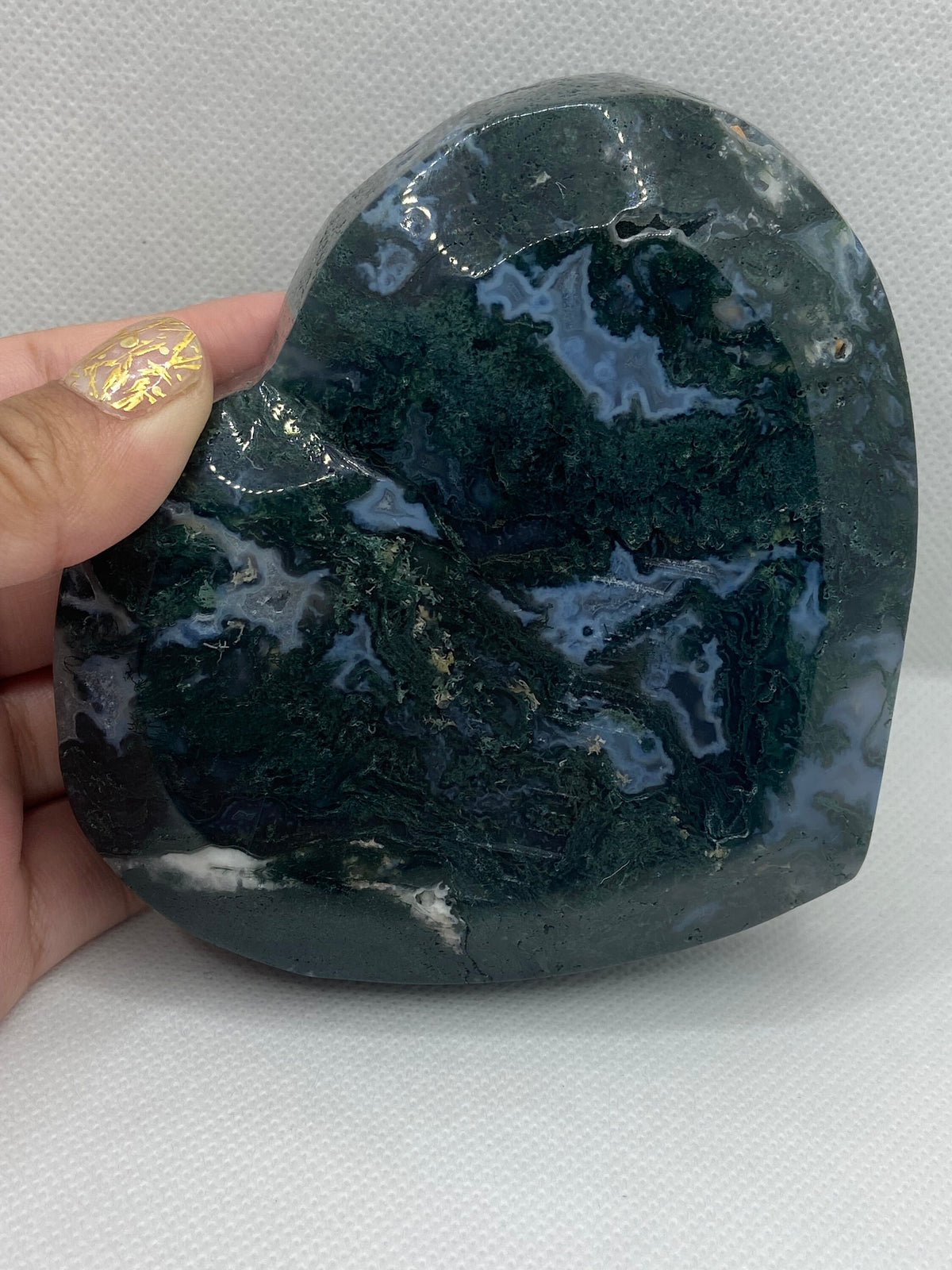 Moss Agate Bowl