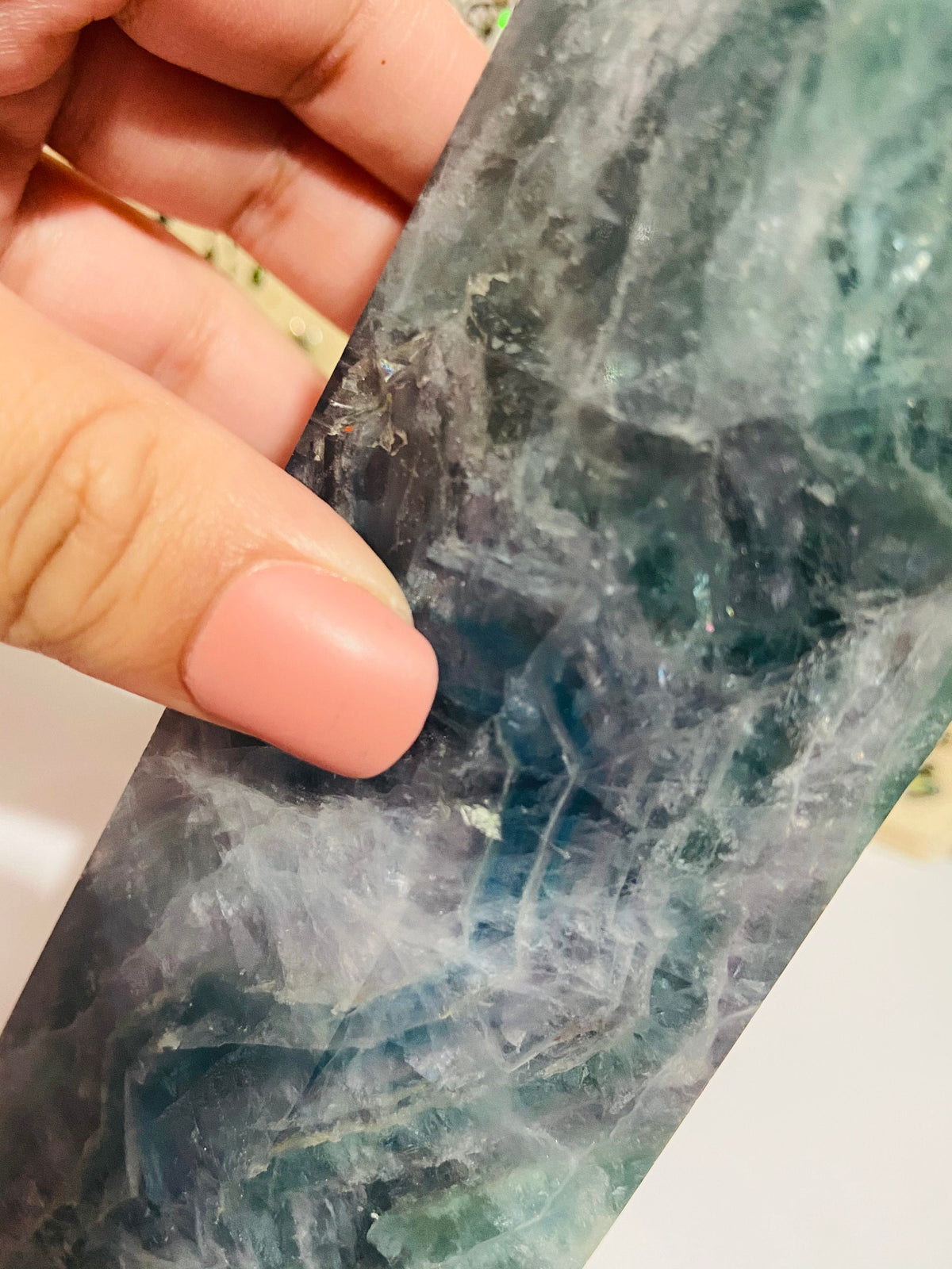 7.3" X-Large Fluorite Tower 3.7 LB