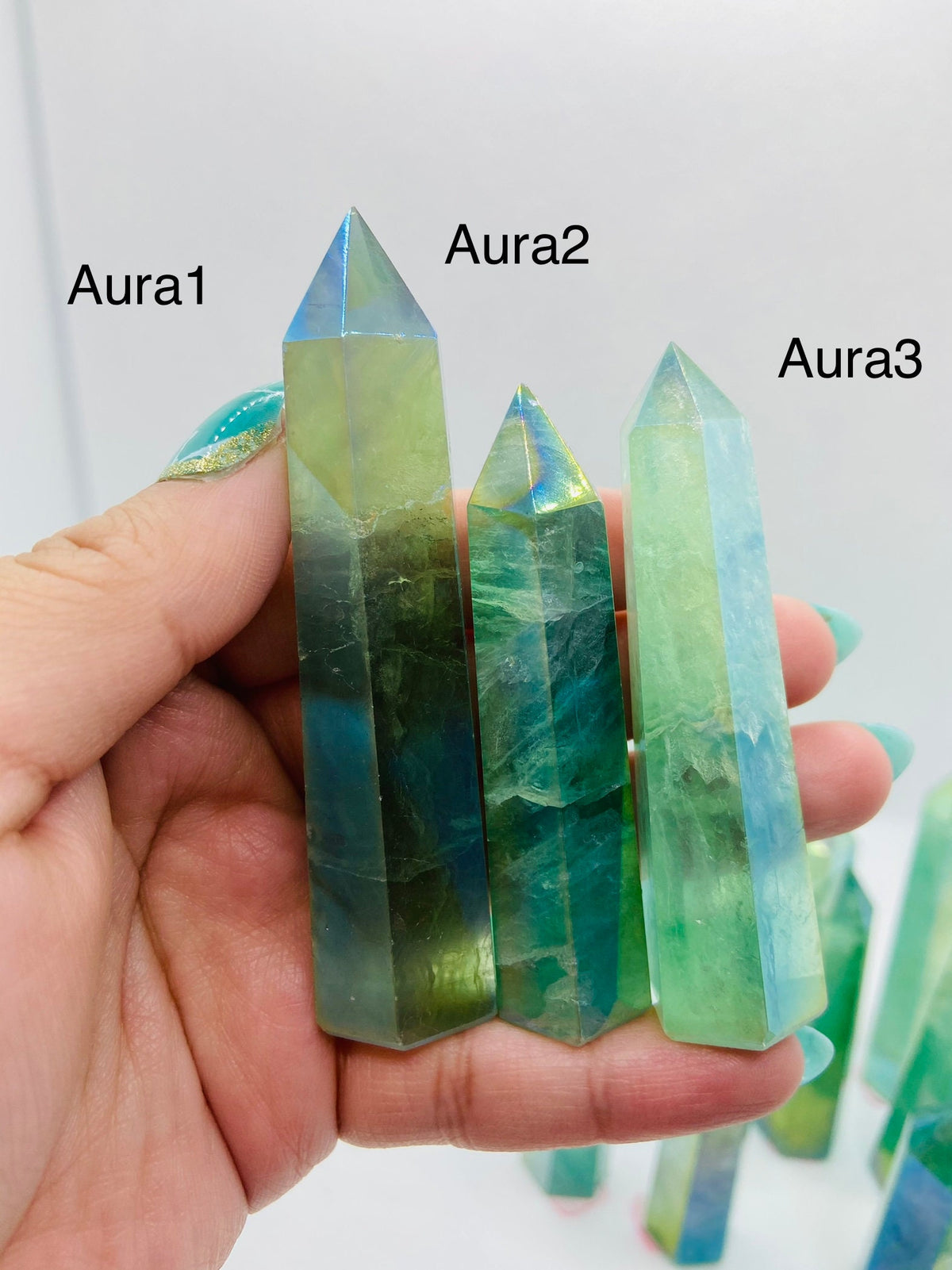 Aura Fluorite Towers