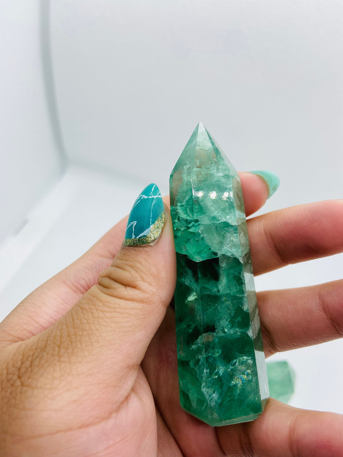 Small Light Green Fluorite