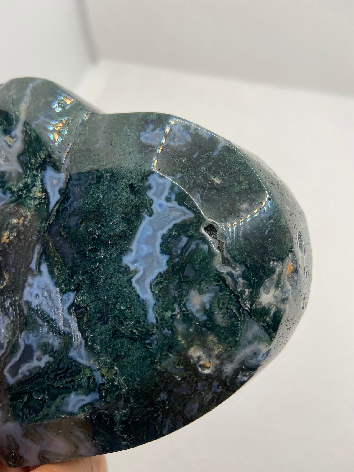 Moss Agate Bowl