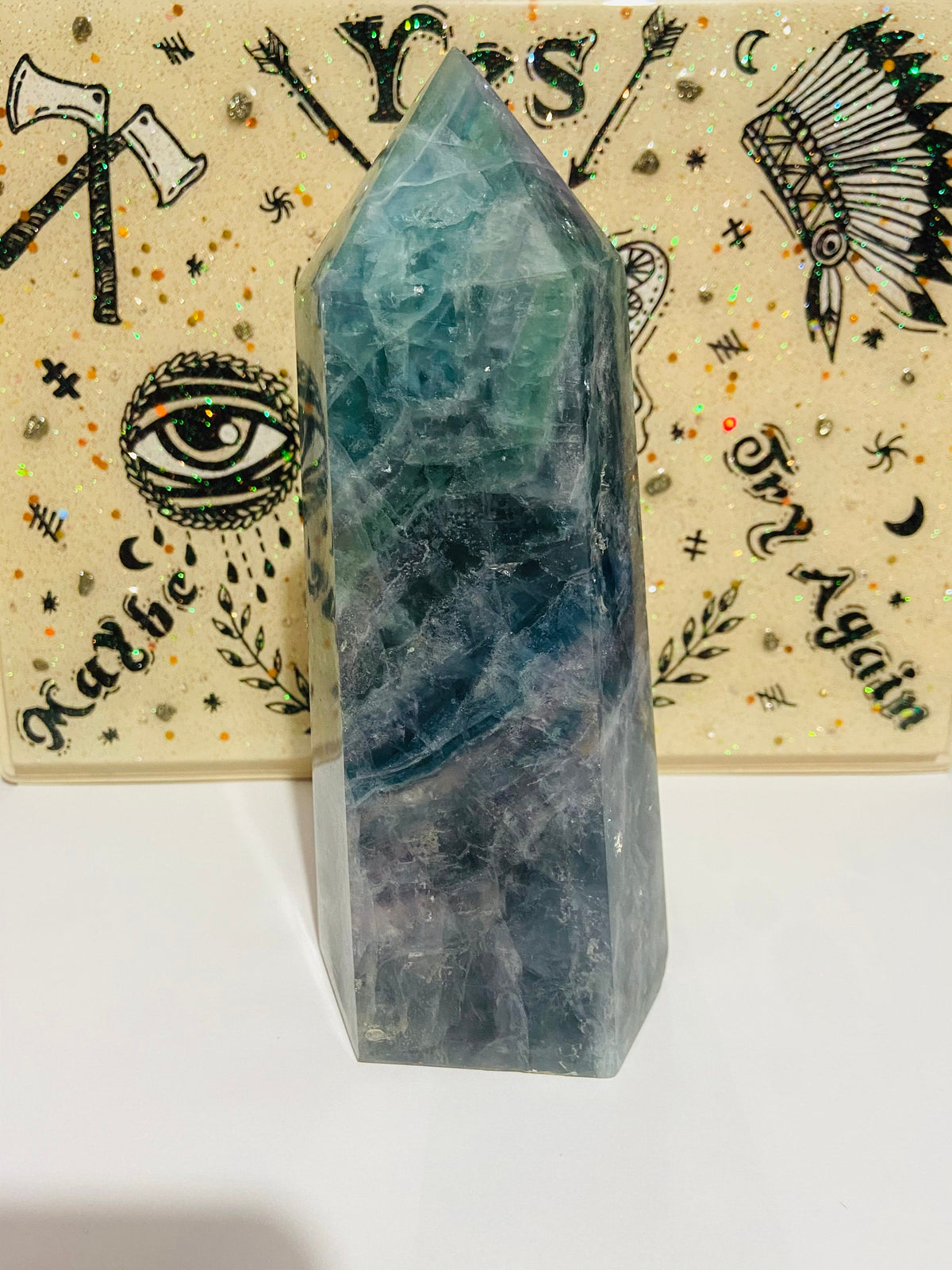7.3" X-Large Fluorite Tower 3.7 LB