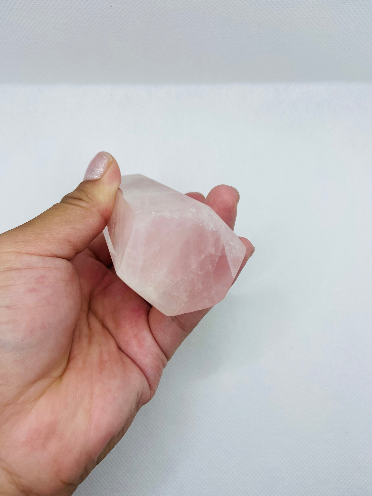 Mozambique Rose Quartz Tower
