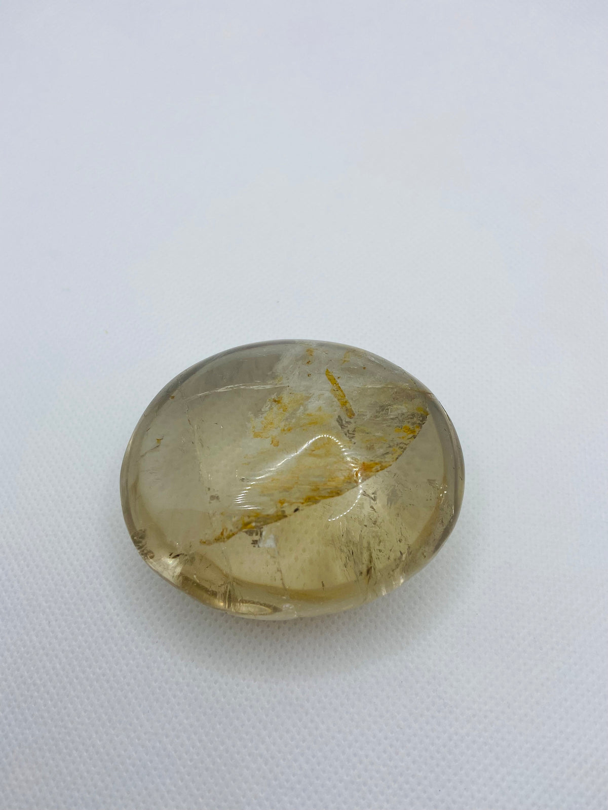 Smoky Quartz Palm Stone