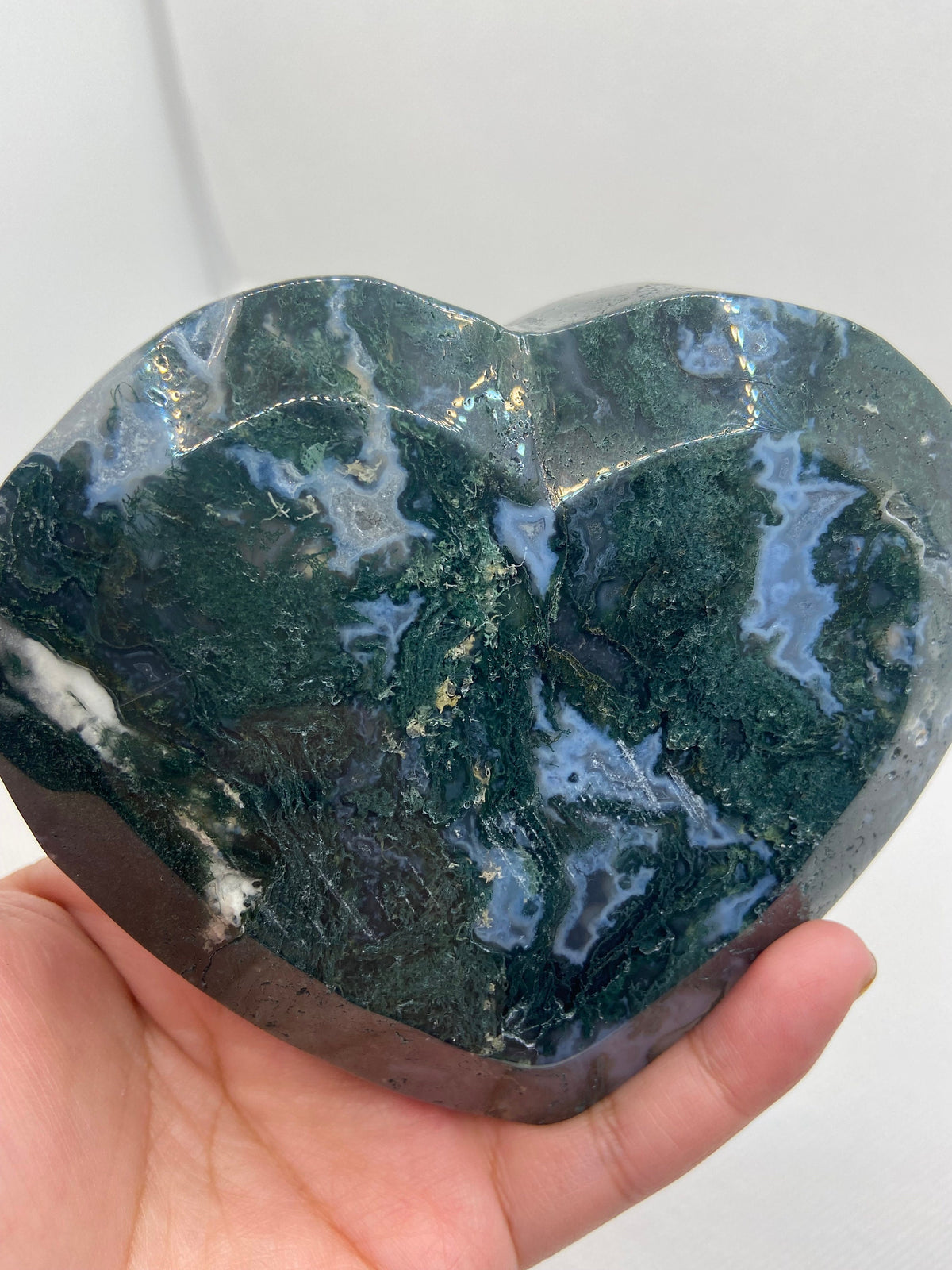 Moss Agate Bowl