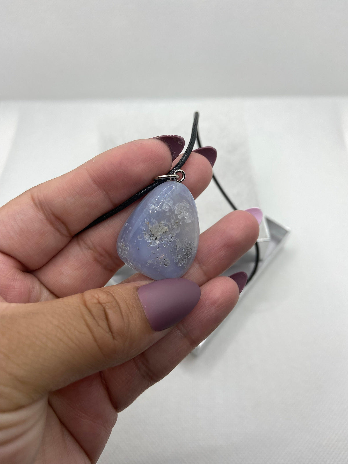 Blue Lace Agate Necklace