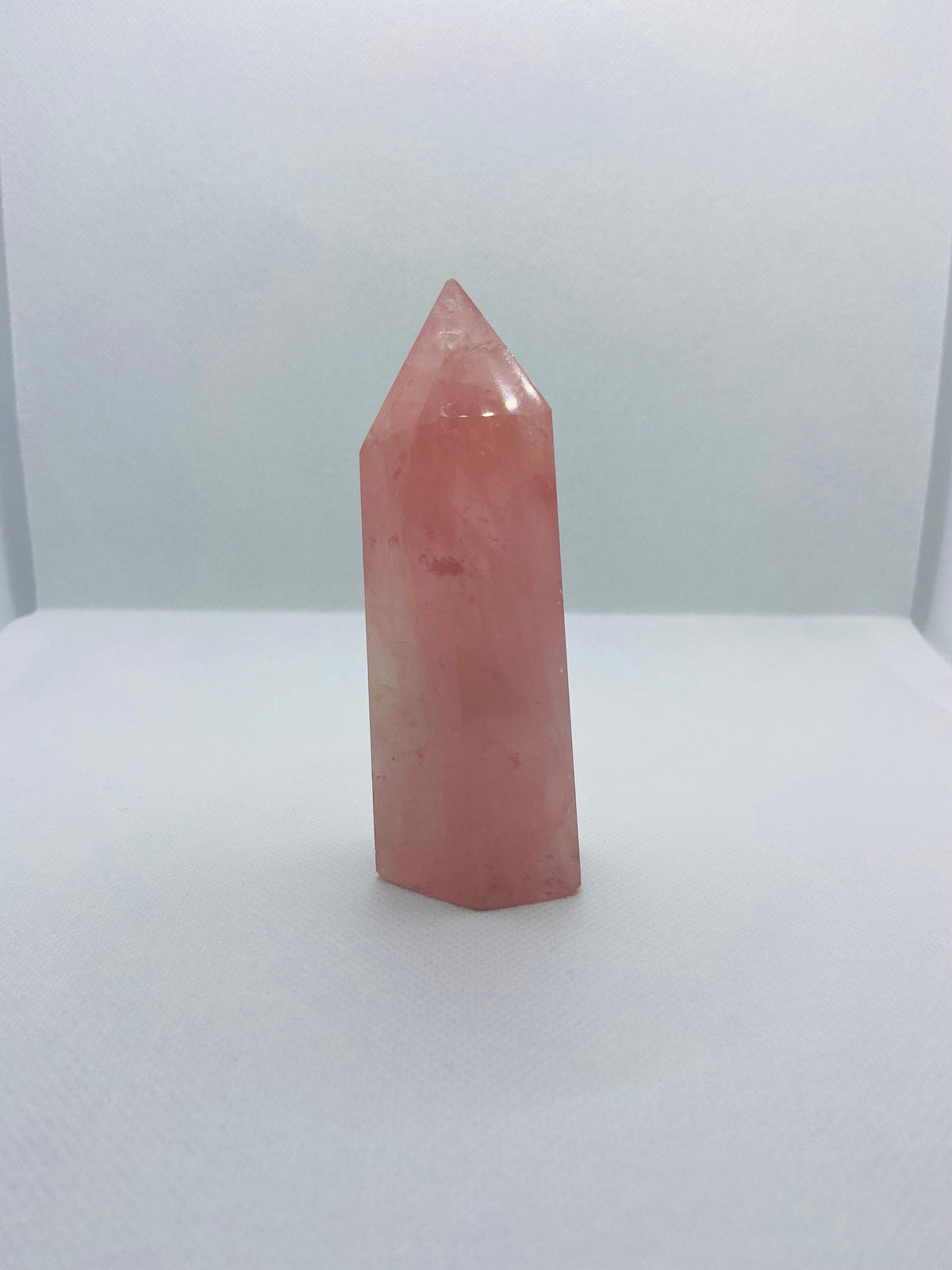 Mozambique Rose Quartz Tower
